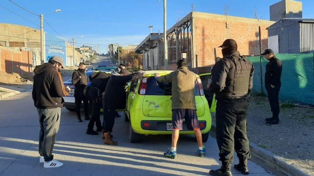 El secuestro se realizó en el centro de Caleta Olivia.