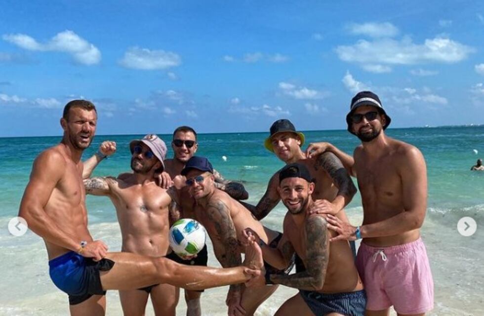 Piratas del Caribe: medio plantel del Belgrano campeón compartió las vacaciones