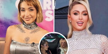 María Becerra le hizo probar el mate por primera vez a Paris Hilton: la desopilante reacción