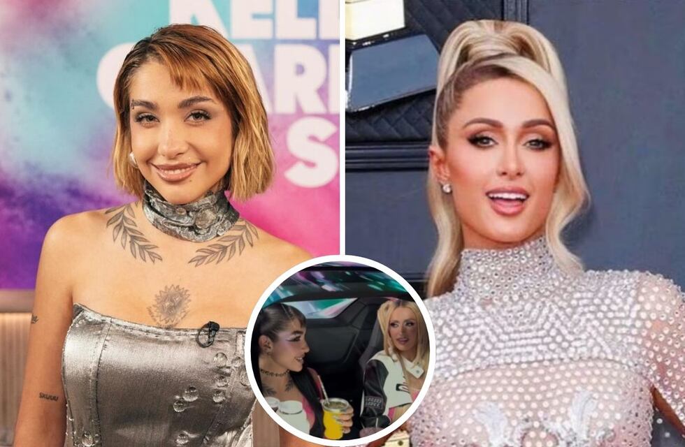 María Becerra le hizo probar el mate por primera vez a Paris Hilton: la desopilante reacción
