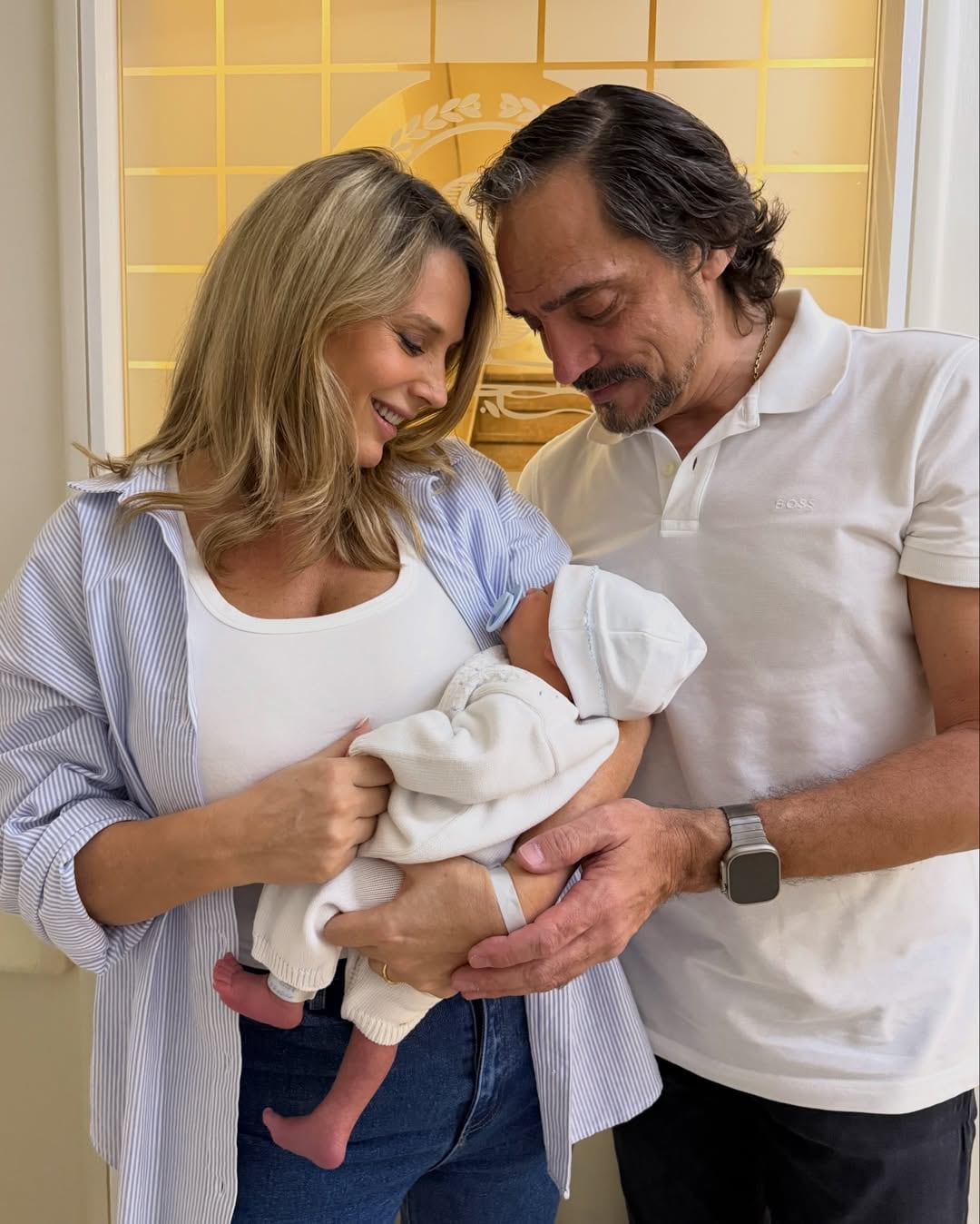 La felicidad de Rocío Marengo por el alta de su hijo Isidro