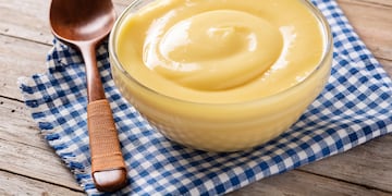 Postre de vainilla tipo Serenito.