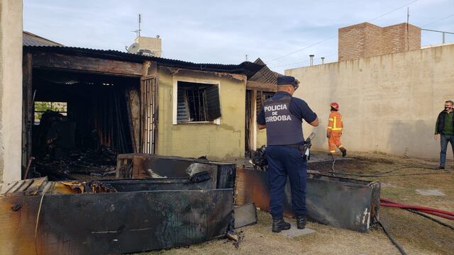 Incendio en Monte Cristo. (Gentileza Boomerang.net)