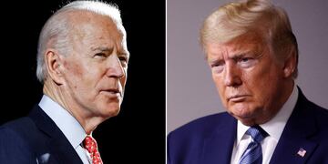 Biden y Trump. (AP/Archivo)