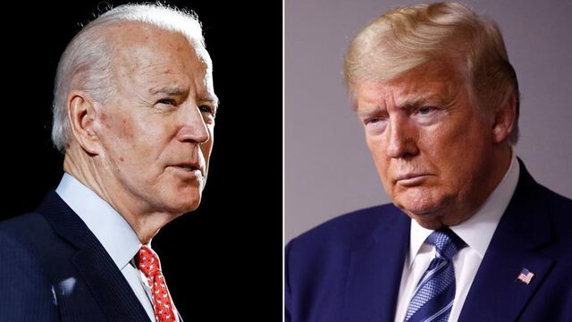Biden y Trump. (AP/Archivo)