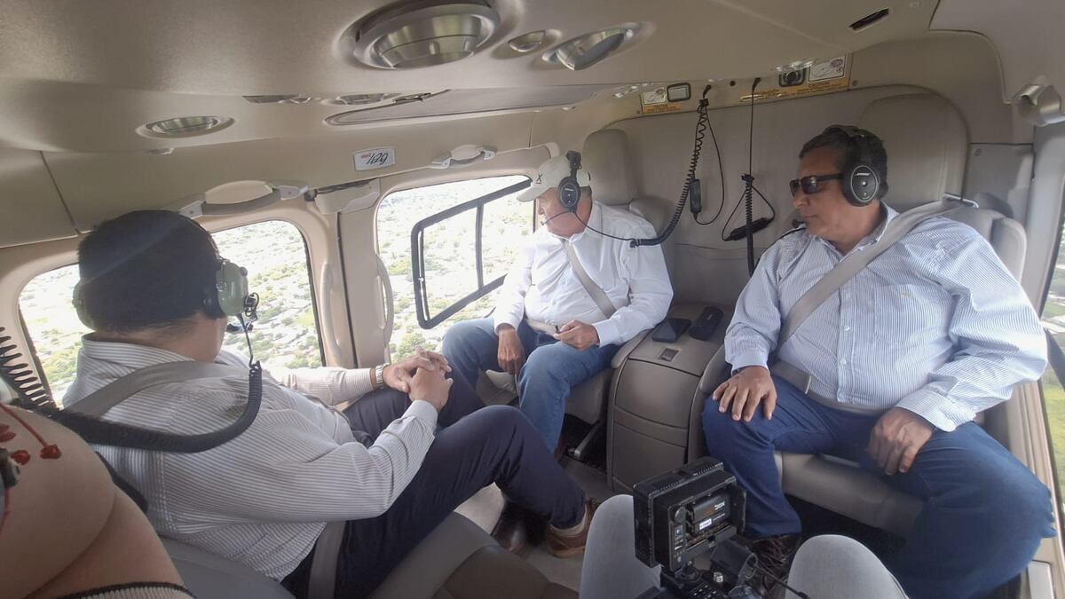 Recorrio las zonas de Alpachri y Alto Verde