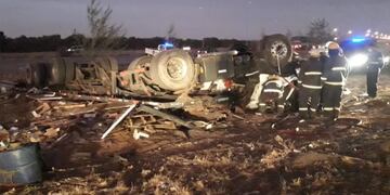Fatal accidente en la Autopista de las Serranías Puntanas de San Luis