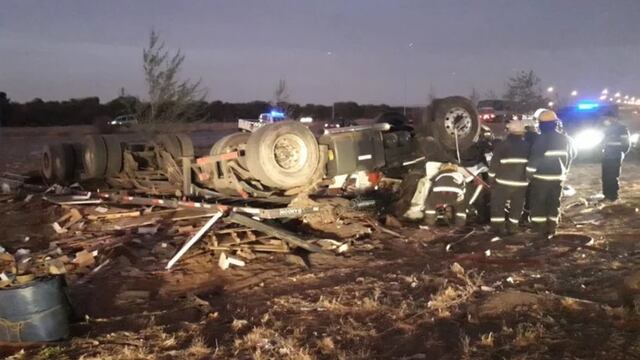 Fatal accidente en la Autopista de las Serranías Puntanas de San Luis