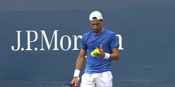 Pedro Cachín, nacido en Bell Ville, subirá seis casilleros en el ranking, al puesto 60 (captura ESPN).