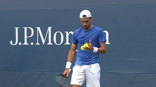 Pedro Cachín, nacido en Bell Ville, subirá seis casilleros en el ranking, al puesto 60 (captura ESPN).
