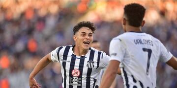 El paraguayo Ramón Sosa, figura en Talleres y muy tenido en cuenta en Paraguay.