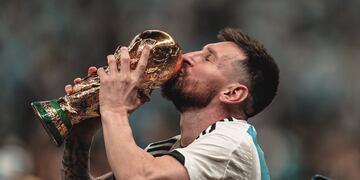 La Selección Argentina campeón del mundo.