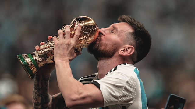 La Selección Argentina campeón del mundo.