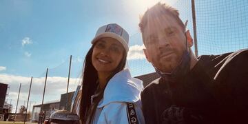 Antonela Roccuzzo y Lionel Messi