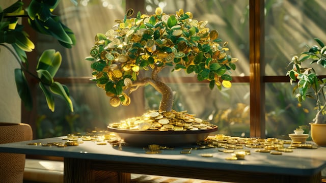 Dónde hay que poner plantas para atraer dinero, según el Feng Shui