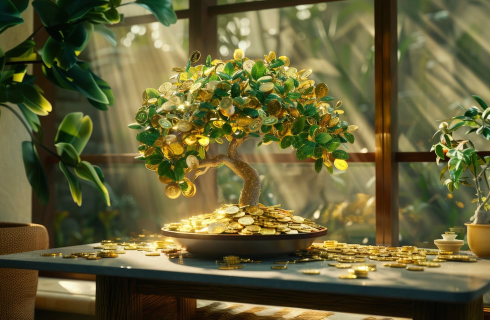 Dónde hay que poner plantas para atraer dinero, según el Feng Shui