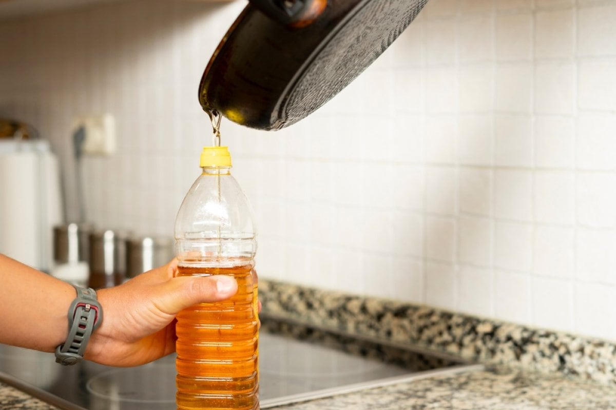 Aceites de cocina usado