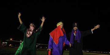 Los Reyes Magos volvieron a llegar al Aero de Rafaela