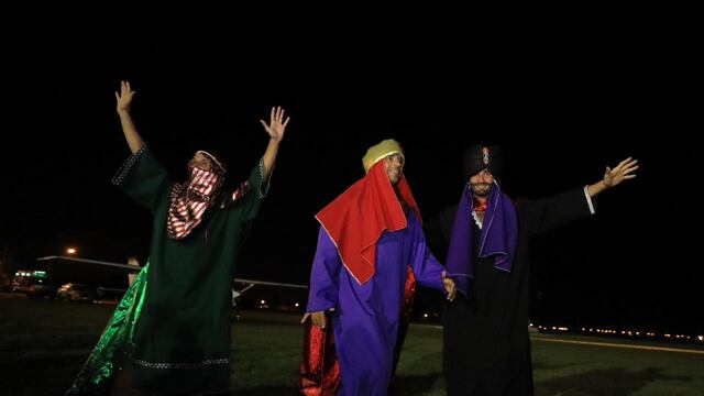 Los Reyes Magos volvieron a llegar al Aero de Rafaela