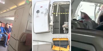 El Airbus A321 de Asiana Airlines estaba a punto de aterrizar en un aeropuerto de Corea del Sur cuando sucedió el hecho.