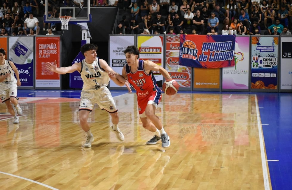 En una noche de escaso vuelo, Jujuy Básquet perdió de local ante el chaqueño Villa San Martín