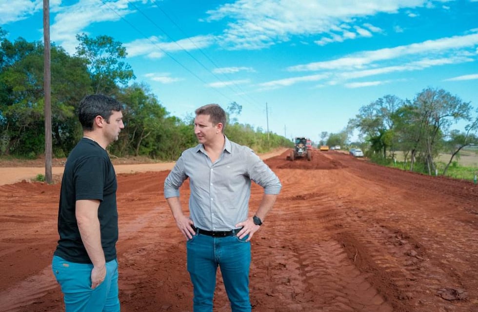 Desde Vialidad, iniciaron las obras de pavimentado sobre la avenida Comandante Andresito en San Javier