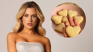 Las galletas de corazón de Camila Homs