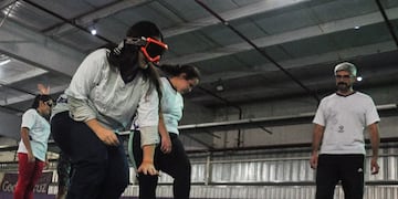 Las Valkirias son el primer equipo de fútbol para mujeres no videntes de Mendoza