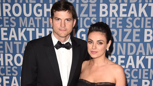 Ashton Kutcher y Mila Kunis.
