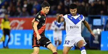River lo ganaba y Vélez se lo empató al final. Negocio para Talleres (La Voz).