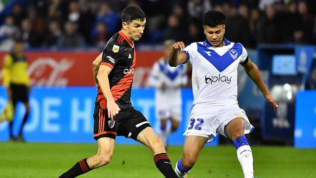River lo ganaba y Vélez se lo empató al final. Negocio para Talleres (La Voz).