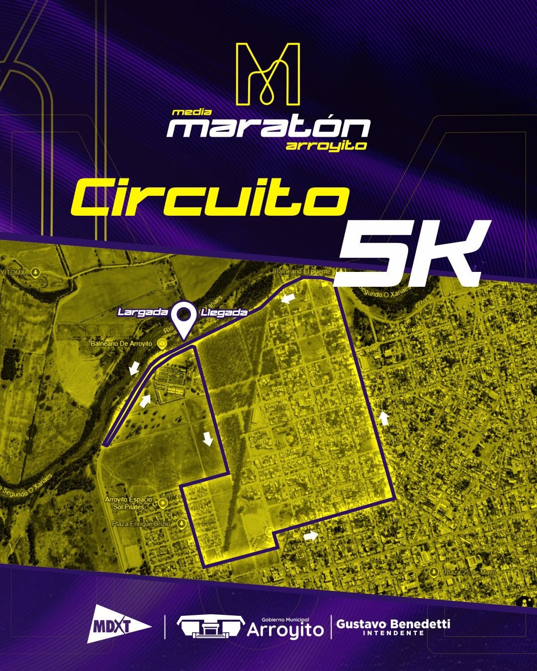 La Media Maratón de Arroyito ya cuenta con más de 350 atletas