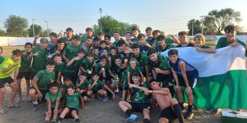 Fútbol Infantil Deportivo y Cultural Arroyito campeones 2023