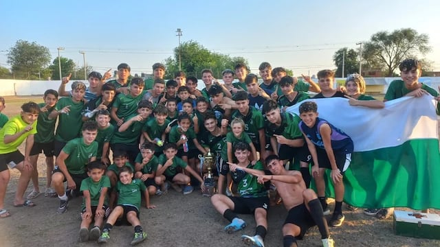 Fútbol Infantil Deportivo y Cultural Arroyito campeones 2023