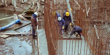 Avanzan las obras de agua, gas y cloacas en el Margen Sur.