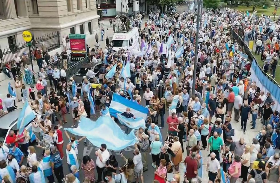 3F: la contramarcha se mostró a favor de la Corte Suprema