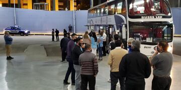 Colectivos de larga distancia (Fotos: Javier Ferreyra/La Voz)