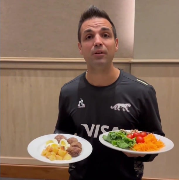 Diego Sivori, nutricionista de Los Pumas.