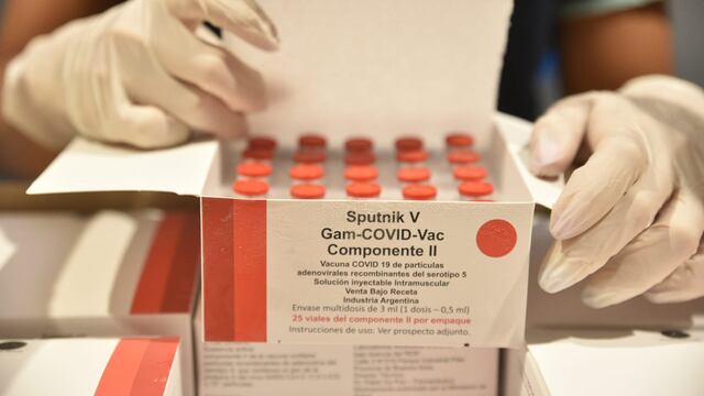 Vacunas contra el coronavirus Sputnik V llegaron a San Luis