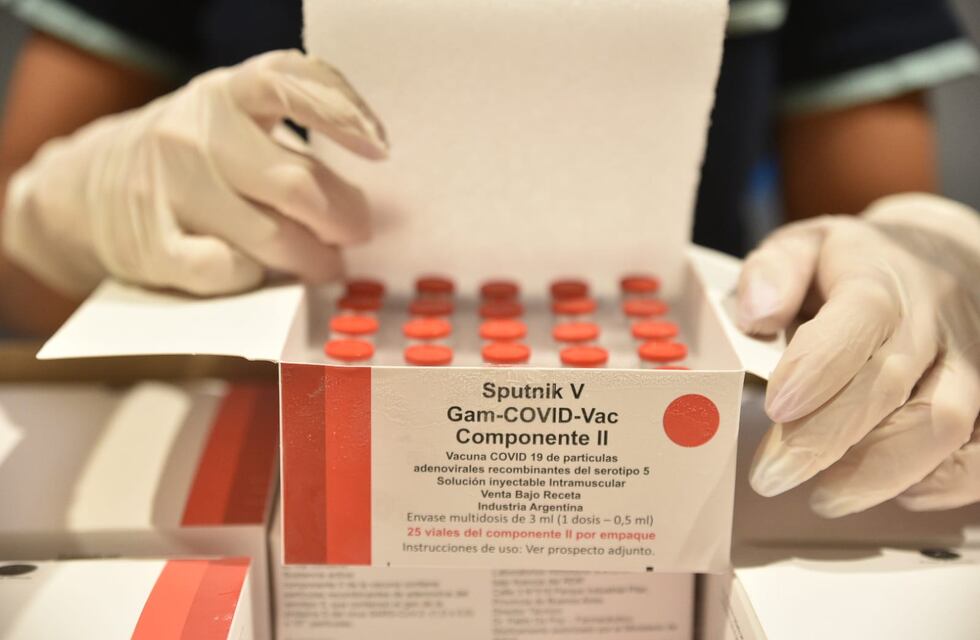 Arribaron más de 3 mil dosis de Sputnik V a San Luis