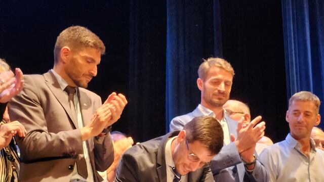 Leonardo Viotti firmó un convenio con la Provincia para aumentar las partidas para niñez y adolescencia