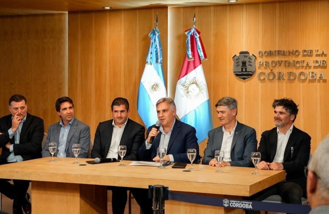Martín Llaryora padece una hernia epigástrica. (Gobierno de Córdoba)