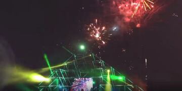 Polémica fiesta de Navidad en Coronel Rosales