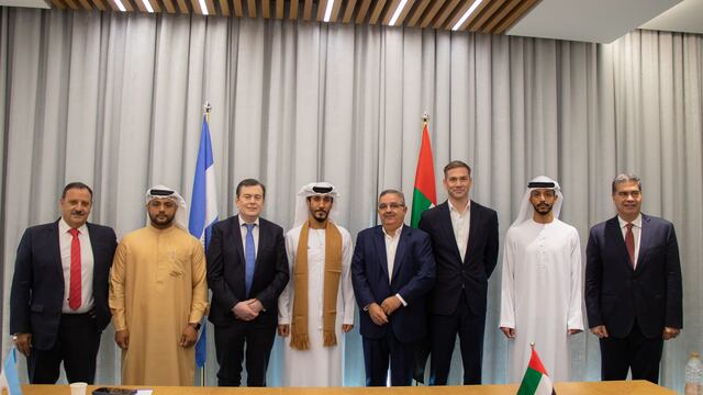 Jalil participó en la reunión con las autoridades de DP World