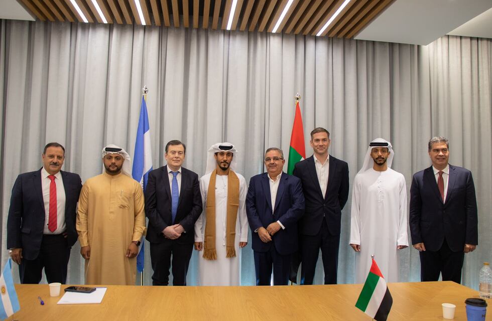 Jalil participó en la reunión con las autoridades de DP World
