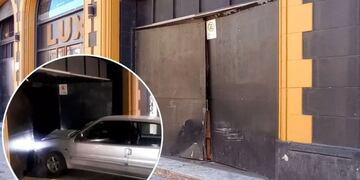 Lo echaron del boliche y atropelló a los guardias de seguridad.