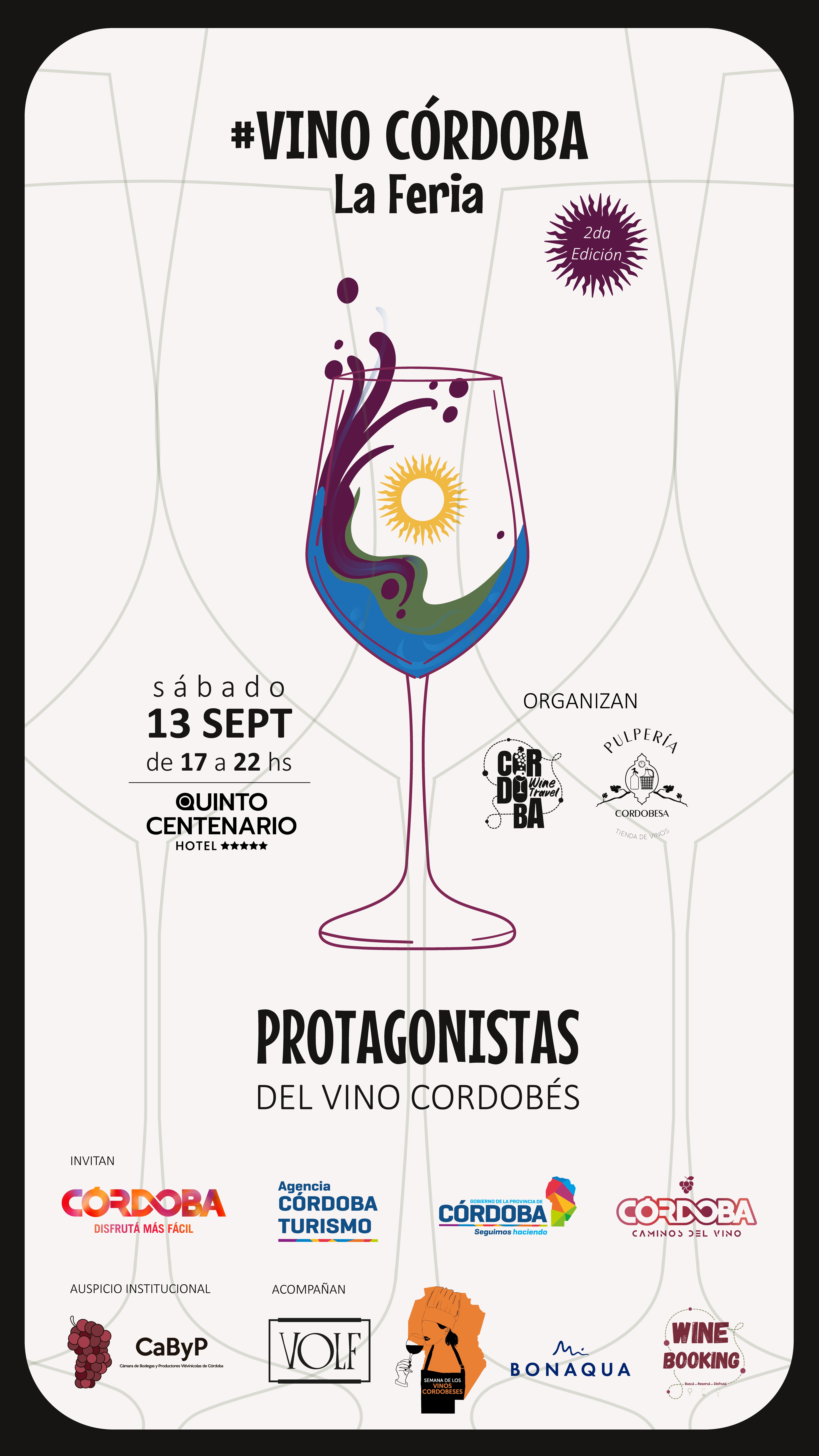 El evento cuenta con el aval de la Agencia Córdoba Turismo.