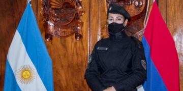 La oficial logró estabilizar a una niña de 2 años que tenía las vías respiratorias obstruidas.