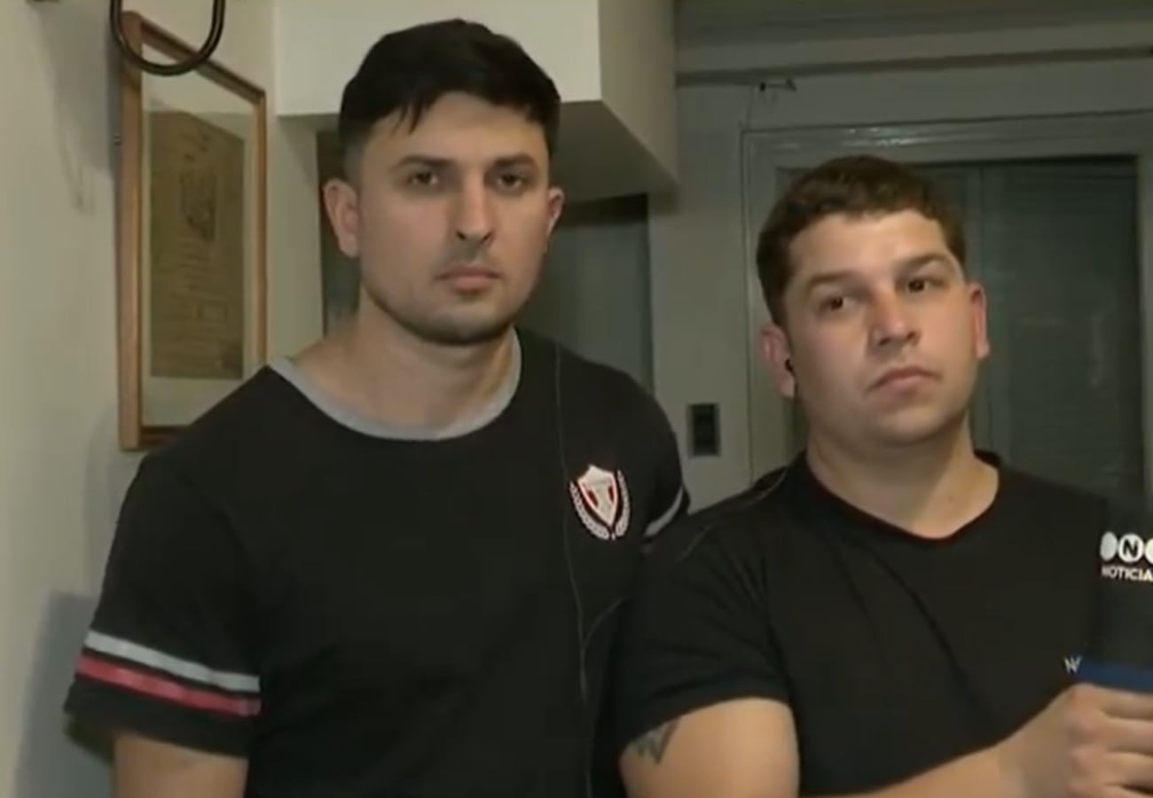 Alejandro y Alexis, hijos de Locomotora Oliveras