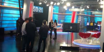 Un hombre armado irrumpió en Crónica TV este lunes 15 de septiembre: hirió a un guardia